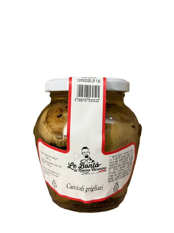 Carciofi interi grigliati