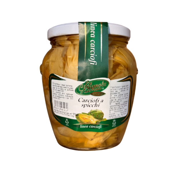 Carciofi a spicchi in o.s