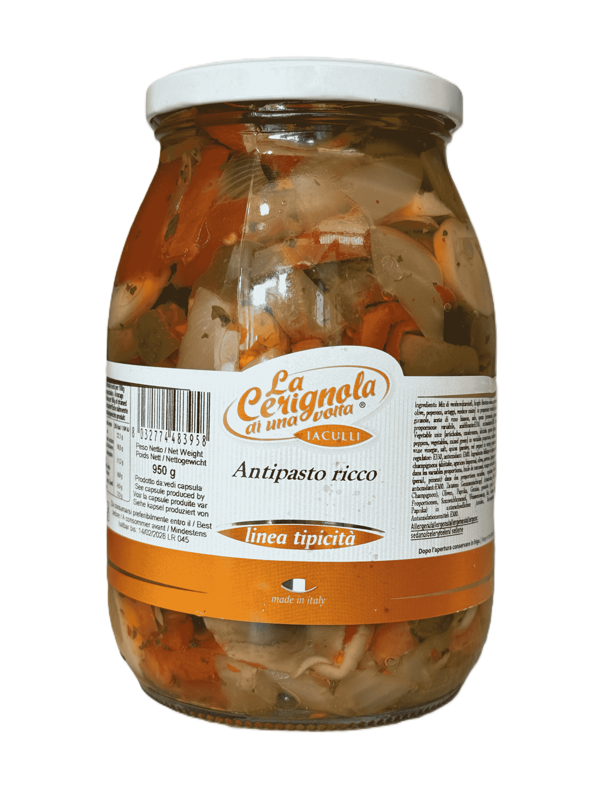antipasto misto ricco 1062mL