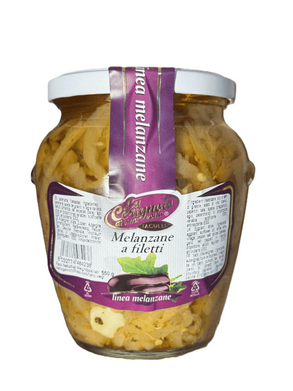 melanzane a filetti alla contadina 580mL