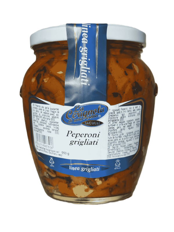 peperoni a fette grigliati 580mL