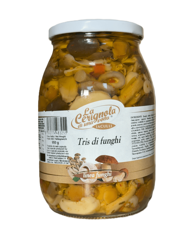 tris di funghi alla pizzaiola 1062mL