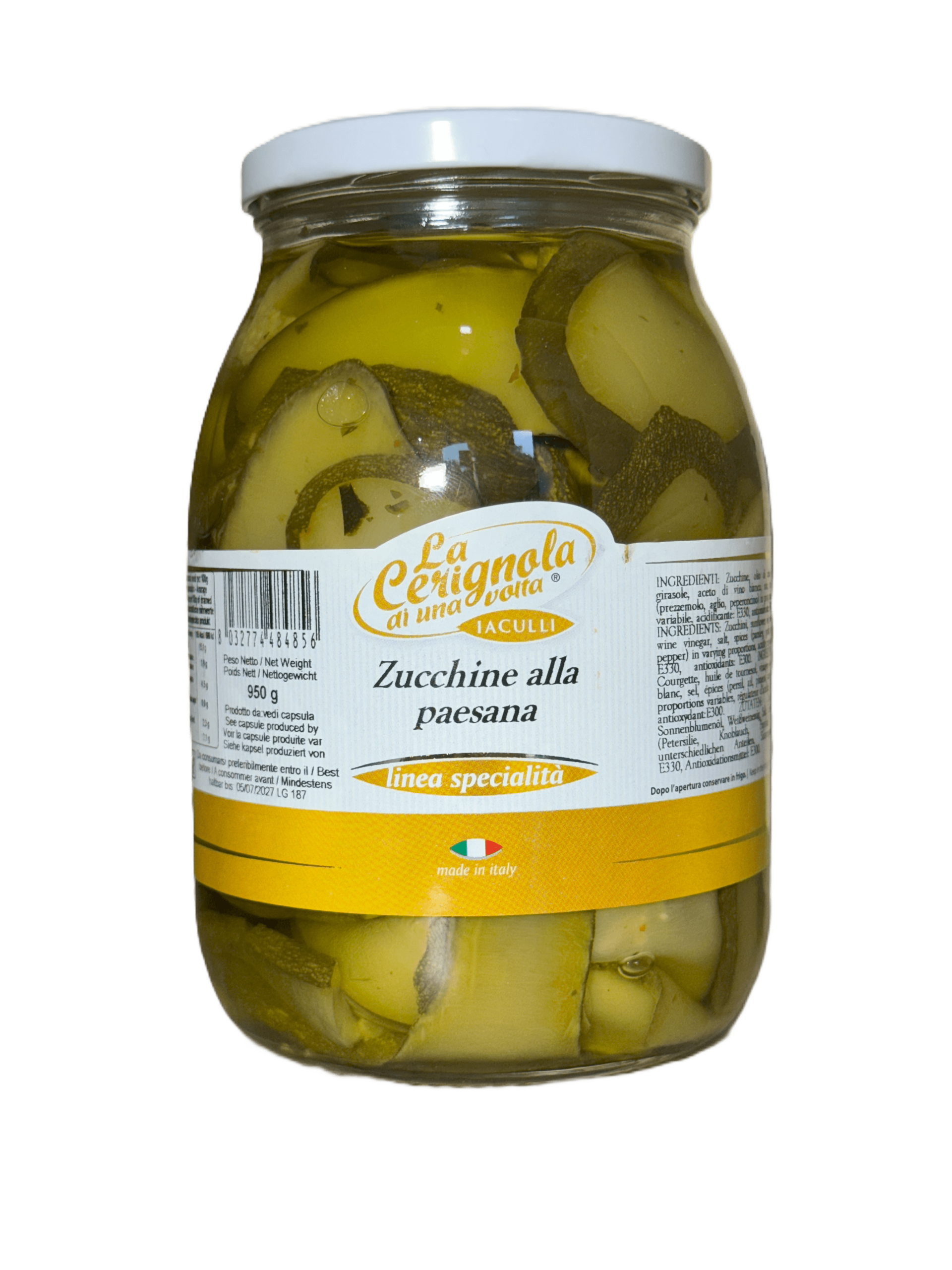 zucchine alla paesana 1062mL